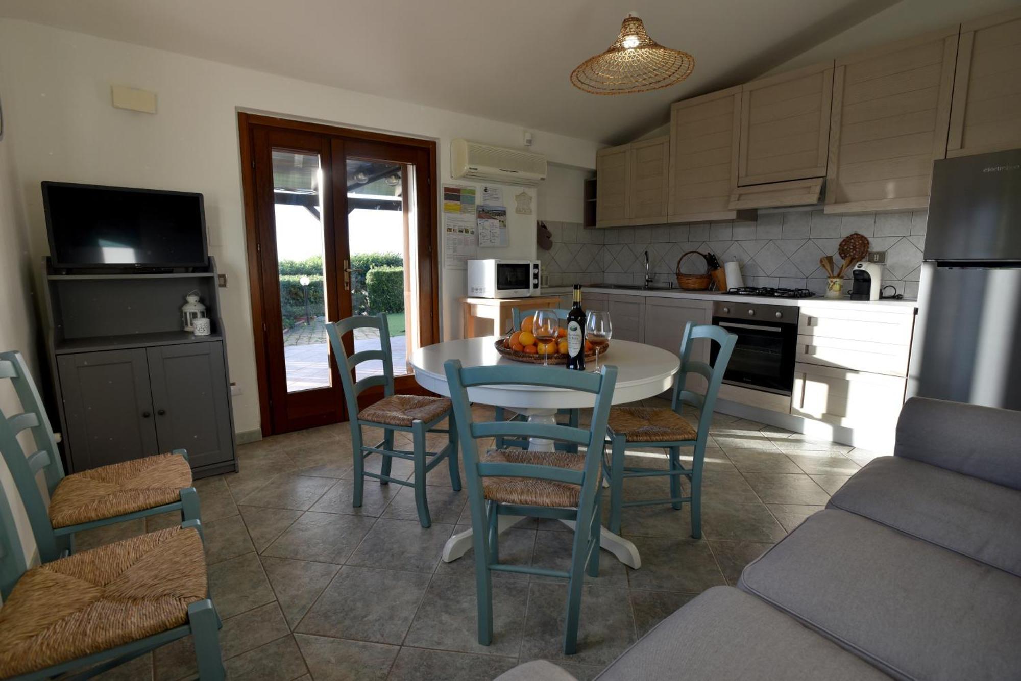 Casa Nel Vigneto Con Vista Mare Apartamento Magomadas Exterior foto
