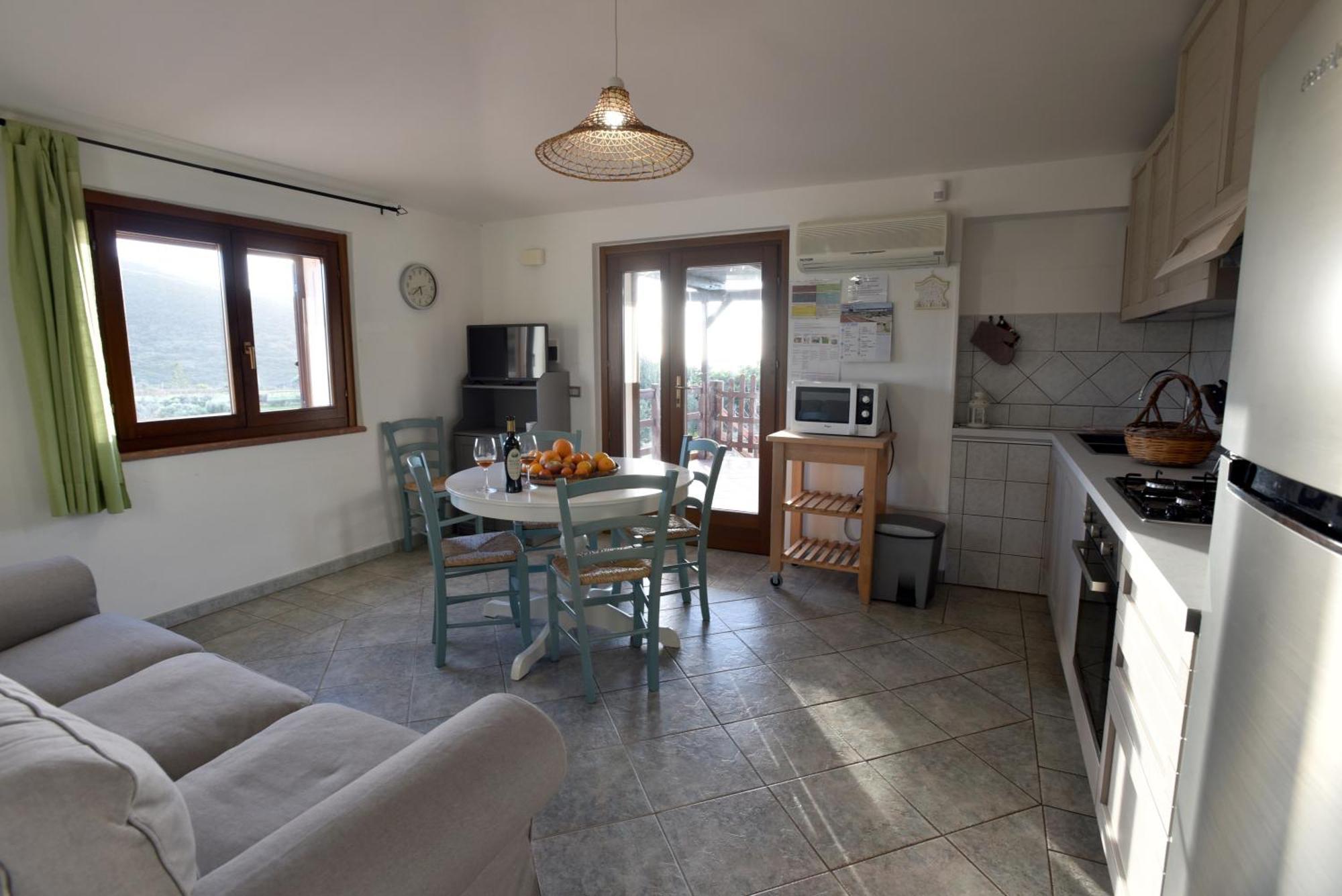 Casa Nel Vigneto Con Vista Mare Apartamento Magomadas Exterior foto